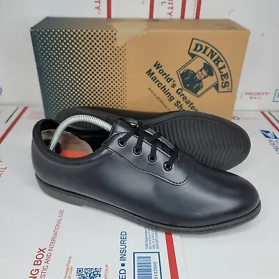 Dinkles Glide 407 Black Marching Band Shoes Size Mens 10.5 Womens 12.5 Wide • $14.99