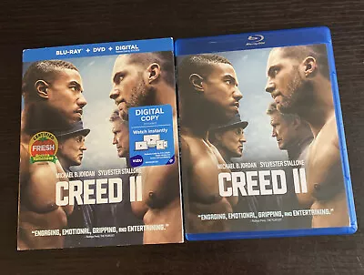 Creed II Blu-ray/DVD 2019 Michael B. Jordan Sylvester Stallone 2 Disc Set • $10.48