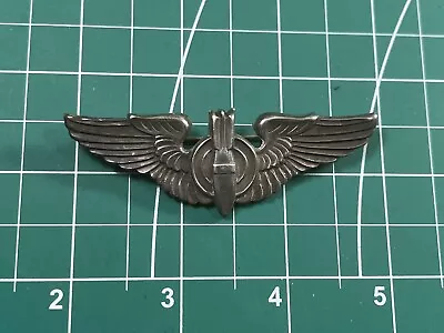 WWII Bombardier Pinback Sterling Marked Wings • $379.99