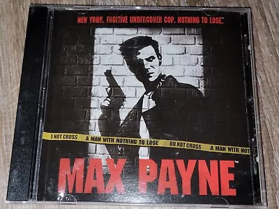 Max Payne Windows PC 2001 Remedy Entertainment Bullet Time 3D Realms Jewel Case • $10.49