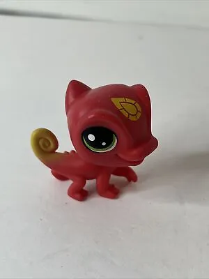 LPS Littlest Pet Shop Red Chameleon C-2528 A • $9.59