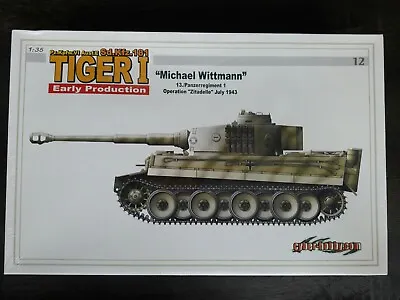Dragon #6350 1/35 Tiger I Early Production  Michael Wittman  Cyber Hobby • $249.99
