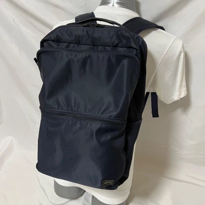 $160 • Buy Yoshida Porter PORTER TIME DAY PACK 655-06169 Navy Business Series