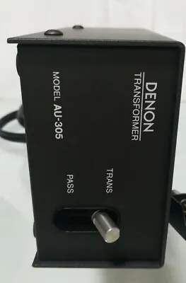Denon AU-305 Step Up Transformer For MC Moving Coil  Phono Cartridge  • $190