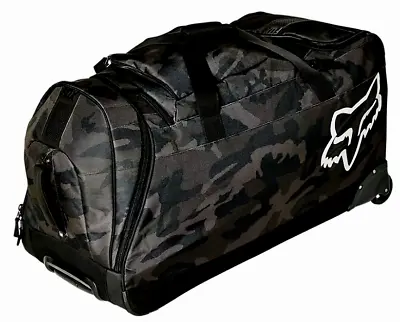 Fox Racing Shuttle Black Camo Roller Gear Bag - Black Camo • $329.95