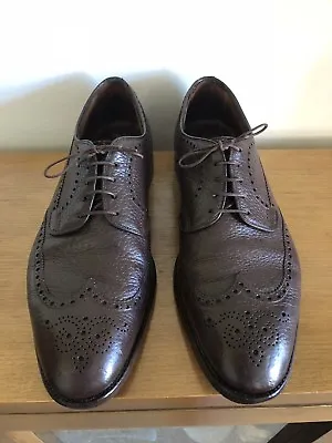 Vintage Alan McAfee England Wingcap Shoes UK11.5 US12/13 Oxhide Leather - Mendip • $195