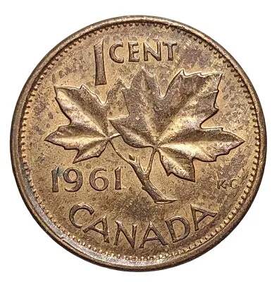 Canada 1 Cent 1961 Coin S201 • £2.99