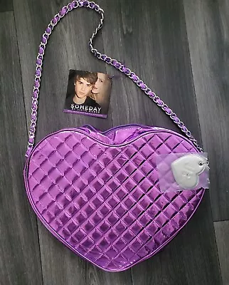 £10 • Buy Brand New Justin Bieber Ladies/Girls Heart Shape Shoulder Bag