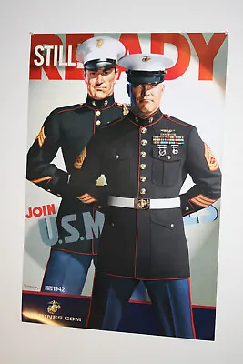 Original Marine Corps Recruiting Poster  READY  - Brand New From Box • $21.99