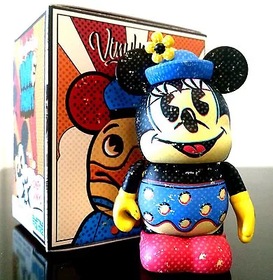 DISNEY Vinylmation Ink & Paint Complete Set W/ Minnie Chaser Opened Boxes & Bags • $39.91