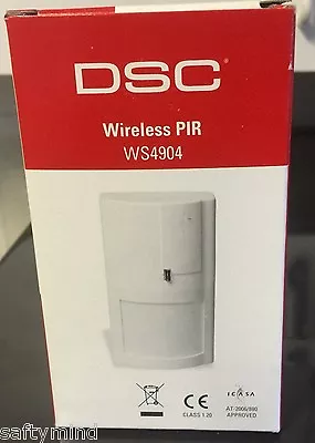Brand New DSC WS4904P Wireless Pet Immune PIR Motion Sensor W/ Battery WS4904 • $48.99