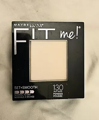 Maybelline Fit Me! Set+Smooth Pressed Powder 130 Buff Beige • $7.99