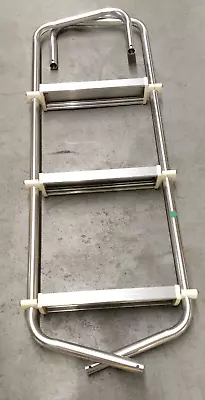 Garelick Marine 3 Step Ladder 18130 For Boats Classic Vintage For Parts Only • $75