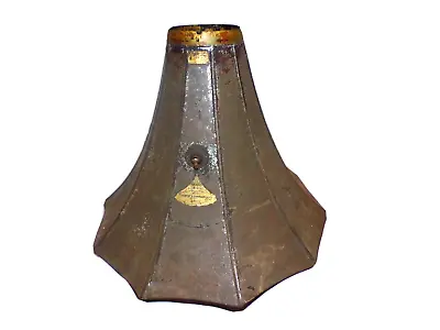 Edison Phonograph Cygnet Horn Bell Section  Paint Grain Worn Off • £186.24