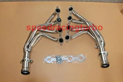 Exhaust Header Stainless Steel For Chevy 97-04 Corvette C5 One Pair Exhaust Head • $185