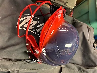 Softball Helmet With Mask • $40