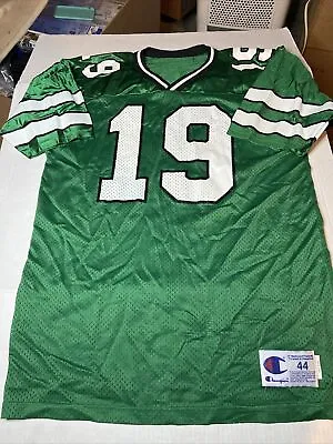 Vintage Keyshawn Johnson New York Jets Throwback Green Champion Jersey Size 44 • $75.99