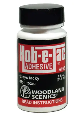 Woodland Scenics Hob-E-Tac Adhesive 2 Oz #WS-S195 • $17.99
