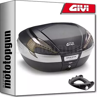 Givi V56nnt Trunk + Maxia Attachment 4 Kawasaki Z 650 Rs 2022 22 • £385.28