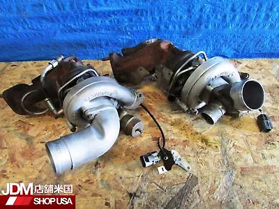 JDM 93-98 Nissan Skyline R33 GTR 2.6L RB26DETT OEM Garrett A/R42 M24 Twin Turbos • $699.99