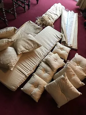 Scatter Cushions  Inserts Roman BlInd And Window Seat Cushion Pad Gold • £20