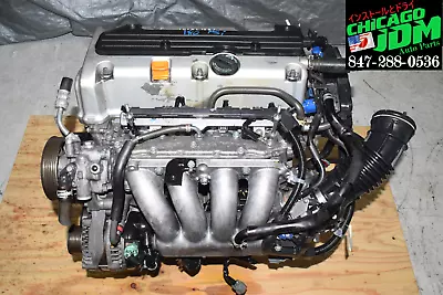 JDM 2004-2008 Acura TSX K24A TypeS K24A2 2.4L RBB Head 200-HP Motor 3Lobe Engine • $1395