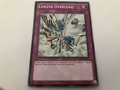 Limiter Overload - SDSE-EN036 - Common - 1st Edition - YuGiOh • £0.99