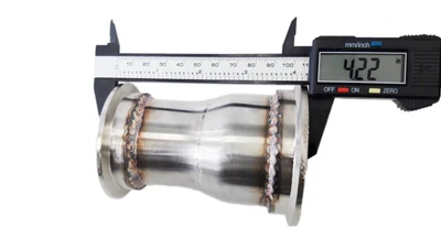 $25.98 • Buy 2.5  V-Band Flange To 2  V-band Flange Adapter For Manifold Header Turbo Up Pipe