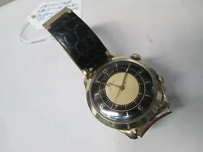 Vintage LeCoultre 10K Gold Filled Non-Running Men's Watch 17 Jewels Alarm  #4 • $1395