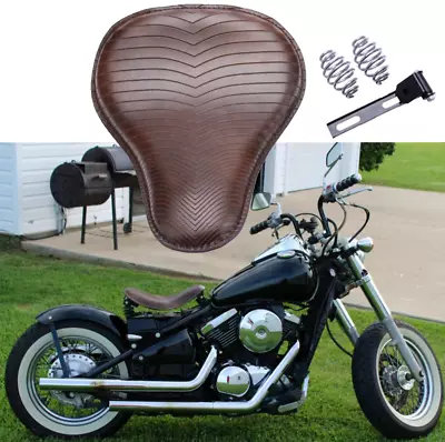 For Kawasaki Vulcan VN 800 900 1500 Bobber Motorcycle Solo Seat + 3  Spring • $59.21