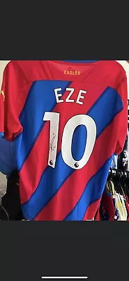 £120 • Buy EZE Signed CRYSTAL PALACE Shirt With COA