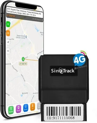 Sinotrack GPS Tracker For VehiclesSt-902L 4G Real-Time Vehicle OBD GPS Car Trac • $89.99