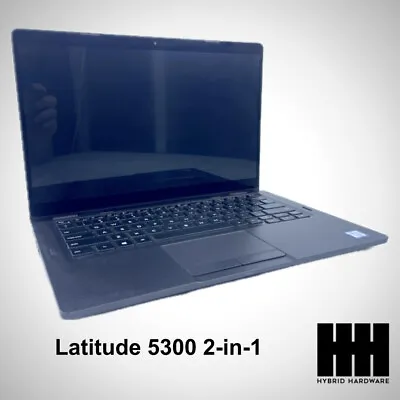 Latitude 5300 2-in-1 I7-8665U @1.90GHz 16GB DDR4 RAM 256GB NVMe SSD Win11 Pro • $336