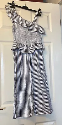 £6 • Buy Monsoon Girls All In One Trouser Suit Age 11-12