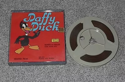 Daffy Duck & Bugs:  People Are Bunny (super 8 Sound 200') Color Cartoon Ob • $19.95