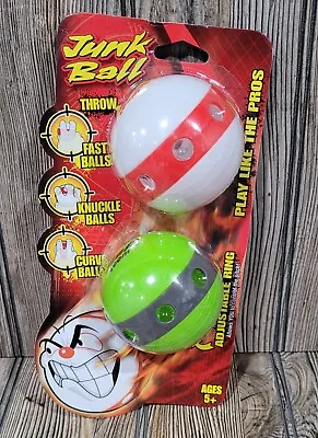 Junk Ball 2 Pack Learn To Throw Fast Knuckle & Curve Balls For Baseball • $14.99