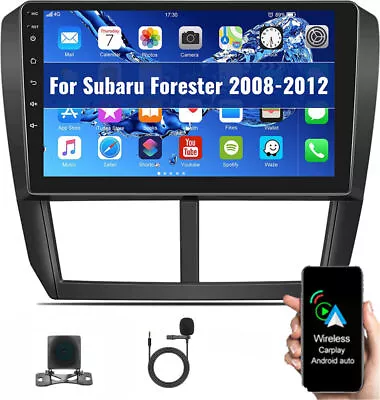 2+32GB CarPlay Android 12 For Subaru Forester Impreza 2007-2013 Car Stereo Radio • $119.99