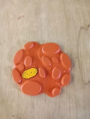 Vibram Disc Golf Mini Marker RARE PATTERN Orange • $27.99