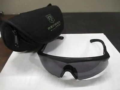 Used Revision Military SAWFLY BALLISTIC SUNGLASSES ESSENTIAL KIT W/zipper Case • $47.36