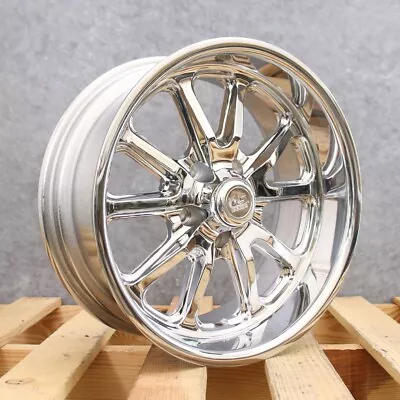 US Mags Rambler U110 Chrome 17x7 +1 5x114.3 Wheels Set Of Rims • $1604