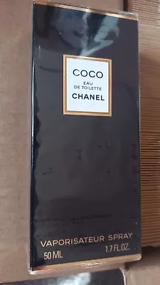 Vintage CHANEL COCO Eau De Toilette Vaporisateur Spray 50ml New Boxed *FREE POST • £70