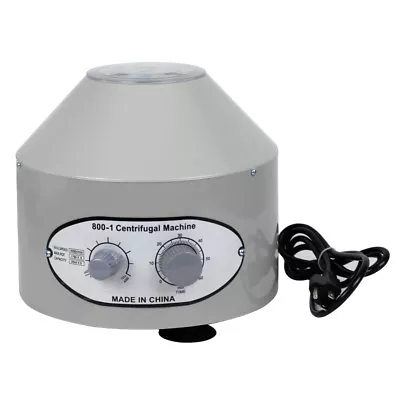 4000Rpm Desktop 800-1 Electric Centrifuge Laboratory Medical Practice With Timer • $43.59