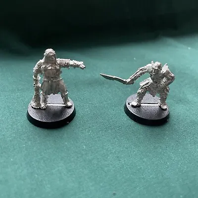 Warhammer Lord Of The Rings Gorbag & Shagrat Metal Figures- Vgc • £14.99