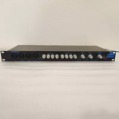 MidiMan FineLine 24-channel 1RU Rack Mixer 4 Mic Preamps Headphone Amp • $150