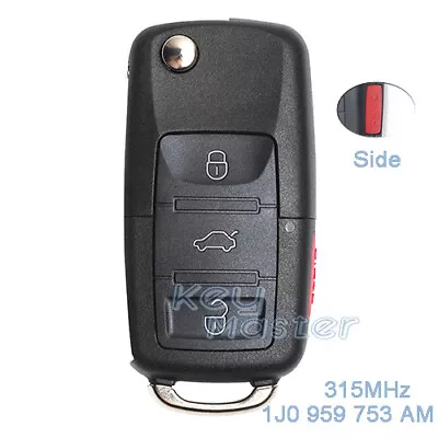 For Volkswagen Beetle Golf Passat Jetta Phaeton Remote Key Fob 1J0 959 753 AM • $17.40