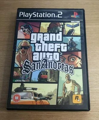 £4.99 • Buy Grand Theft Auto: San Andreas Sony Playstation 2 PS2 Video Game FREE P&P