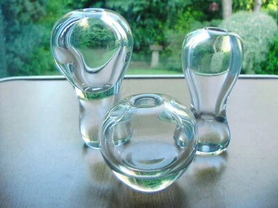 £14.99 • Buy Vintage Dartington Pair – MACHO VASES X 2 – Plus 1 Other – FRANK THROWER
