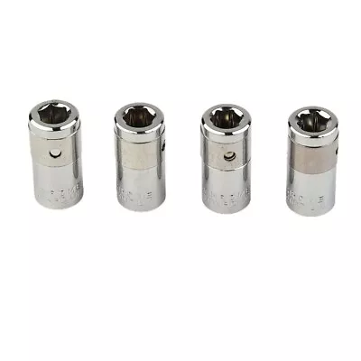 4PCS 1/4  Square Drive To 1/4  Hex Socket Bits Converter Screwdriver Bit/Adapter • $8.25