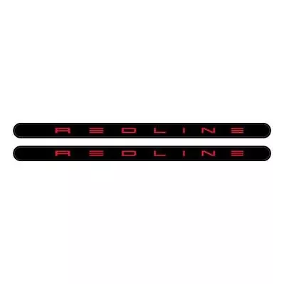 Redline Gen 4 Black With Red Logo - Flight Crank Decal Set - Old School Bmx • $11