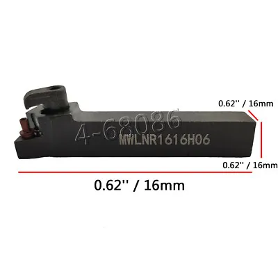 MWLNR 1616H06 0.62'' × 3.93'' Lathe Turning Tool Holder External Tool FOR WNMG06 • $8.99